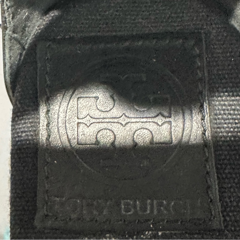Tory Burch Adonis Espadrille Navy Black Size 9 - Picture 4 of 16